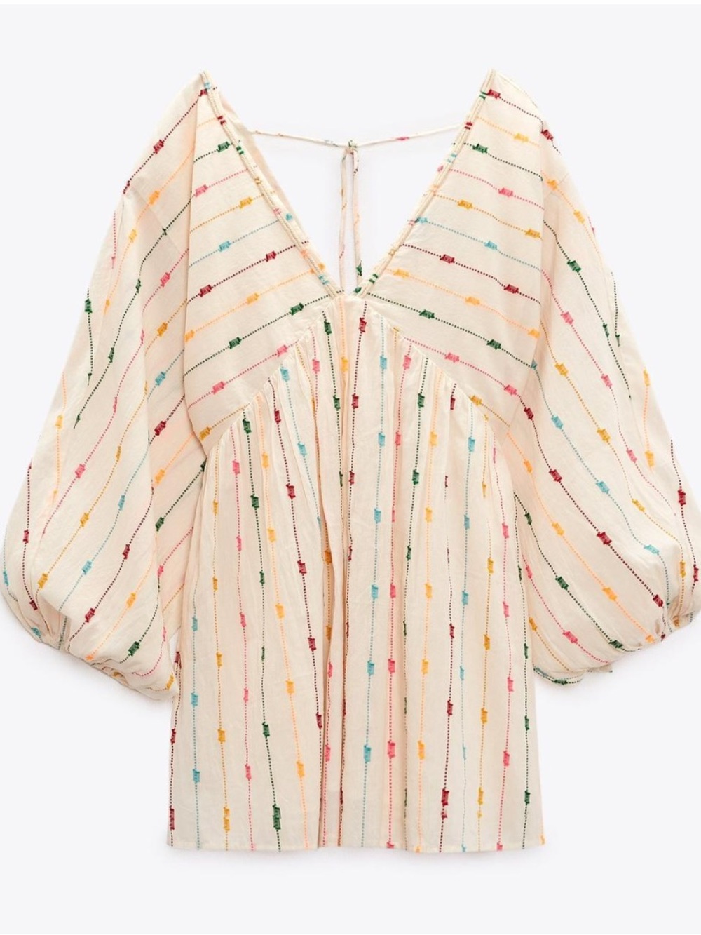Multi Colour Dotted Mini Dress/Romper